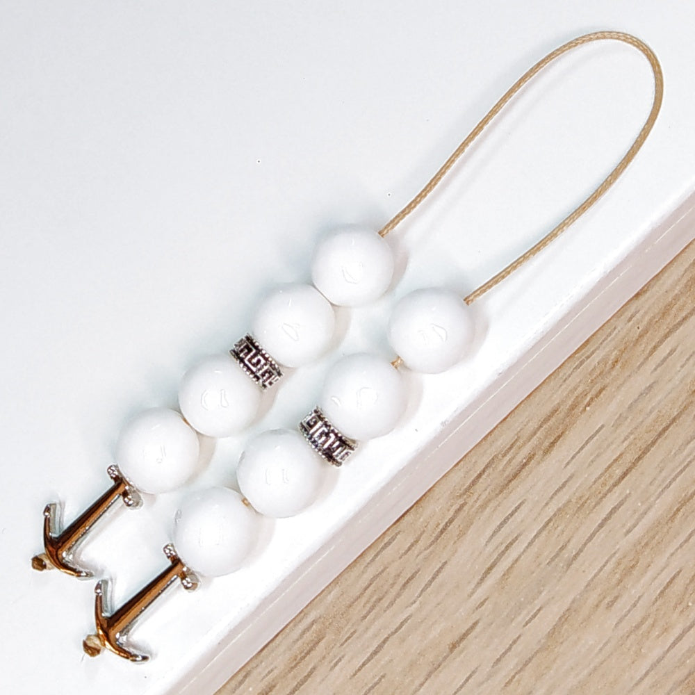 Μπεγλέρι χειροποίητο από Λευκού Ίασπη / Κωδικός Προϊόντος: BR967