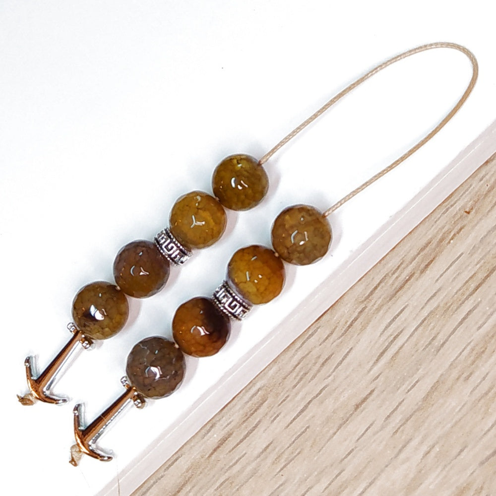 Μπεγλέρι χειροποίητο από Αχάτη / Κωδικός Προϊόντος: BR975