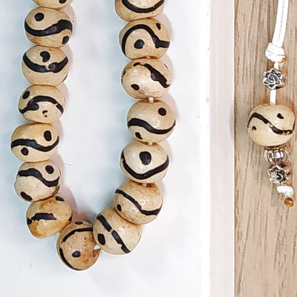 Κομπολόι χειροποίητο από Κόκκαλο Καμήλας / Κωδικός Προϊόντος: Ε130