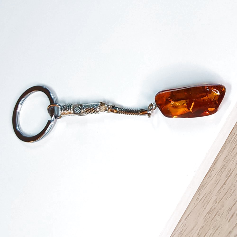 Μπρελόκ από Φυσικό Κεχριμπάρι Βαλτικής / Κωδικός Προϊόντος: Κ106