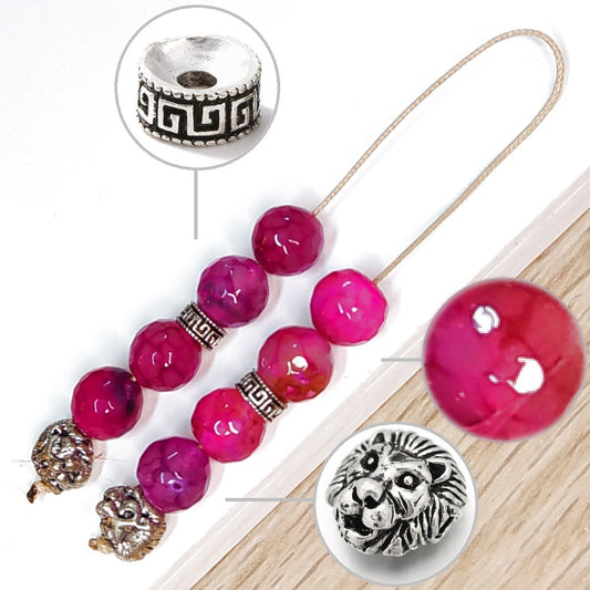 Μπεγλέρι χειροποίητο από Αχάτη / Κωδικός Προϊόντος: BR958