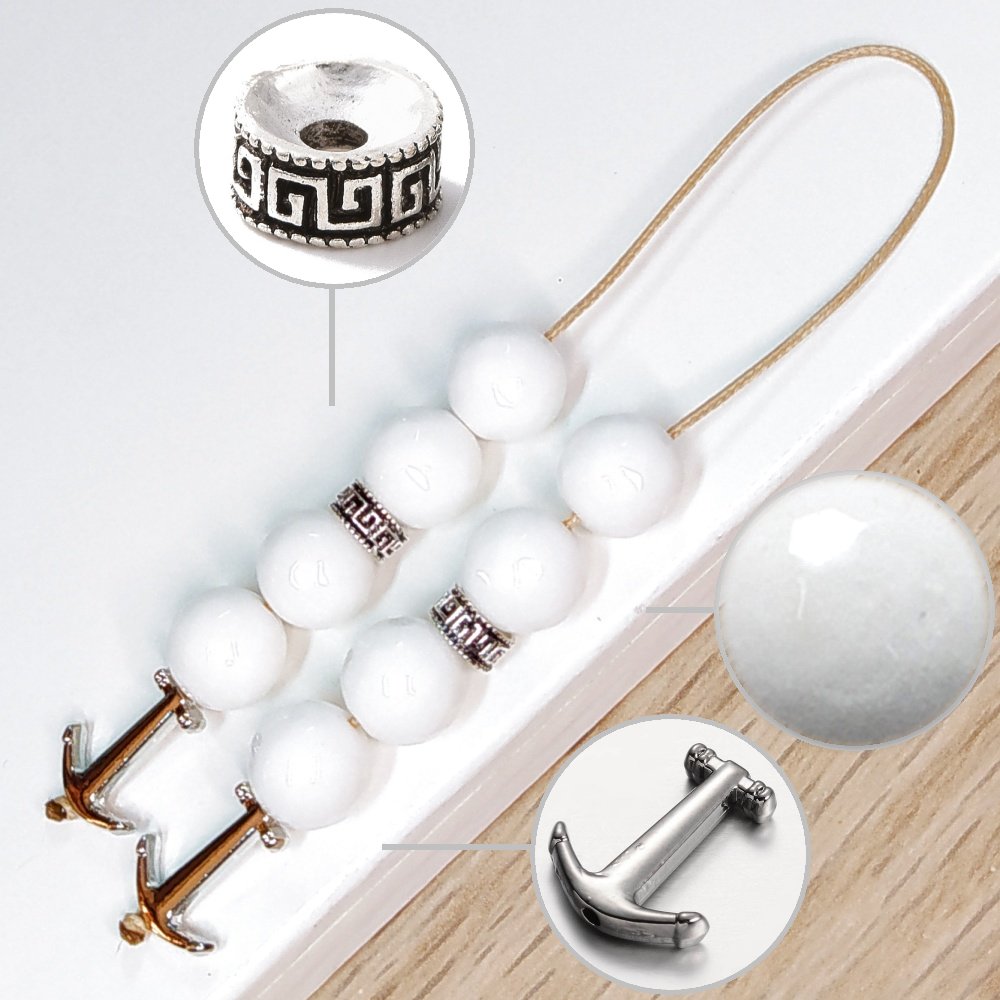 Μπεγλέρι χειροποίητο από Λευκού Ίασπη / Κωδικός Προϊόντος: BR967