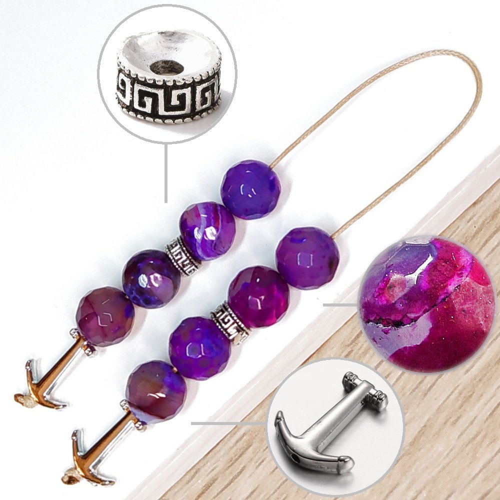 Μπεγλέρι χειροποίητο από Αχάτη / Κωδικός Προϊόντος: BR971