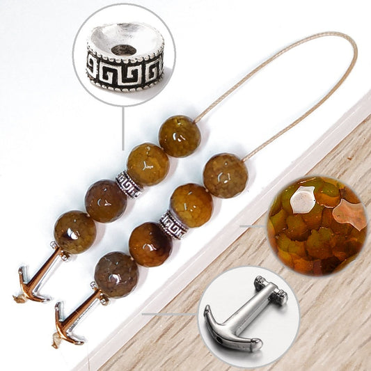 Μπεγλέρι χειροποίητο από Αχάτη / Κωδικός Προϊόντος: BR975