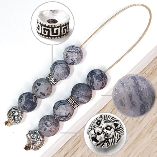 Μπεγλέρι χειροποίητο από Ίασπη Πικάσο / Κωδικός Προϊόντος: BR980