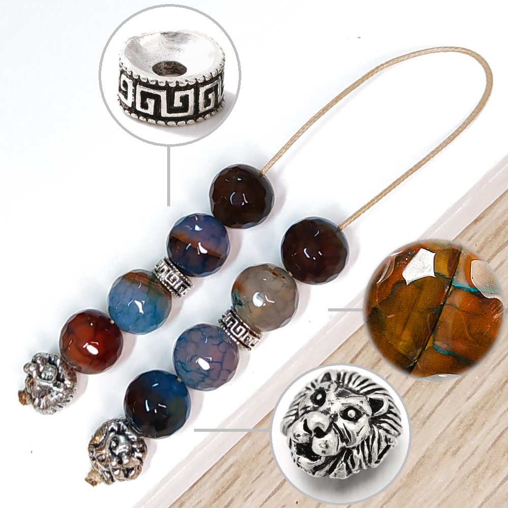 Μπεγλέρι χειροποίητο από Αχάτη / Κωδικός Προϊόντος: BR984