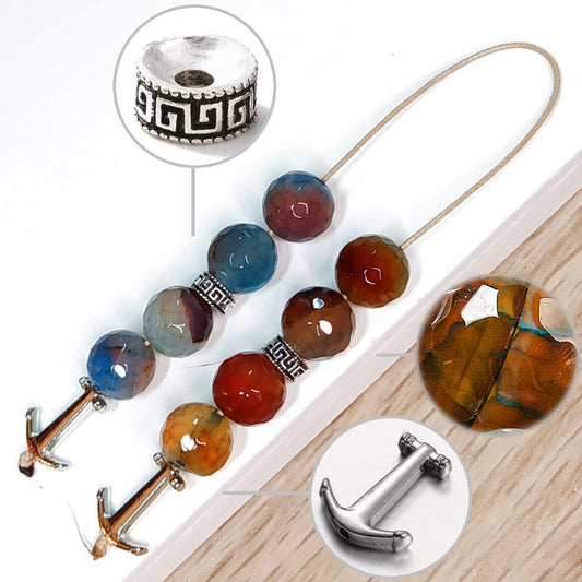 Μπεγλέρι χειροποίητο από Αχάτη / Κωδικός Προϊόντος: BR985