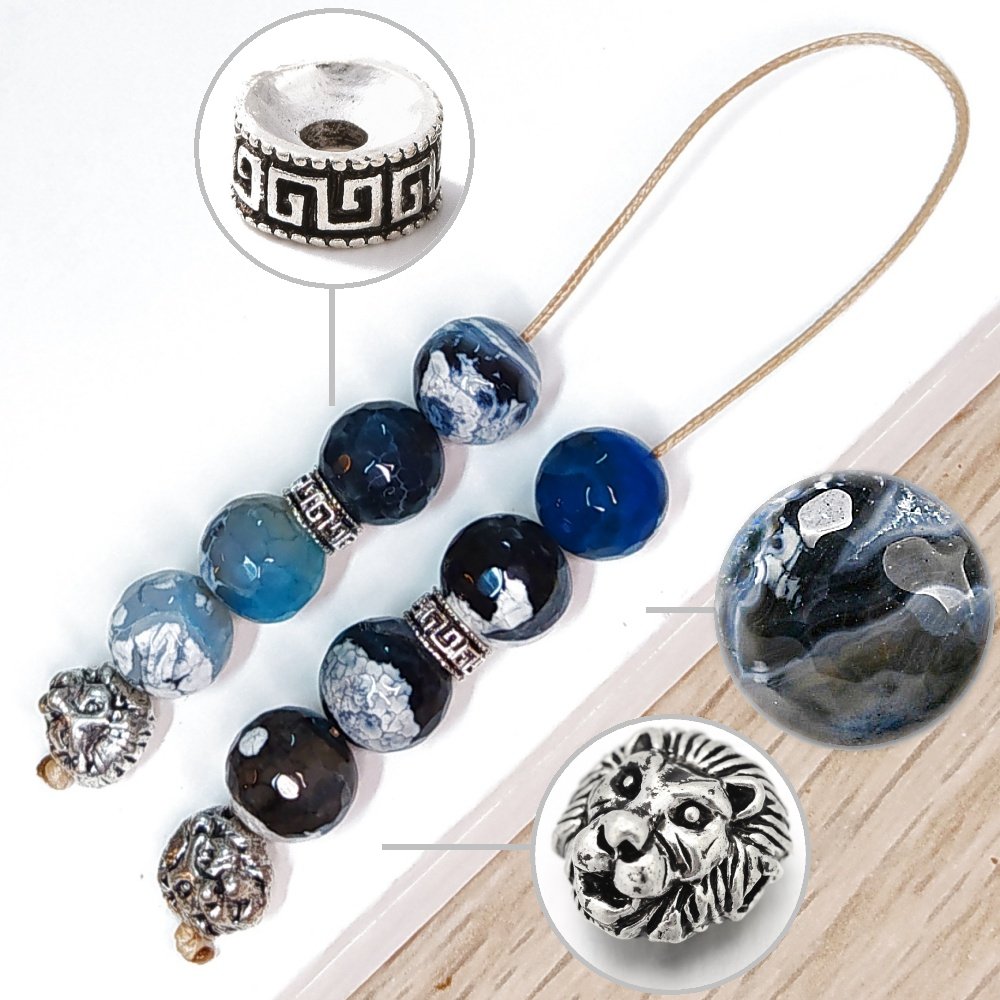 Μπεγλέρι χειροποίητο από Αχάτη / Κωδικός Προϊόντος: BR994