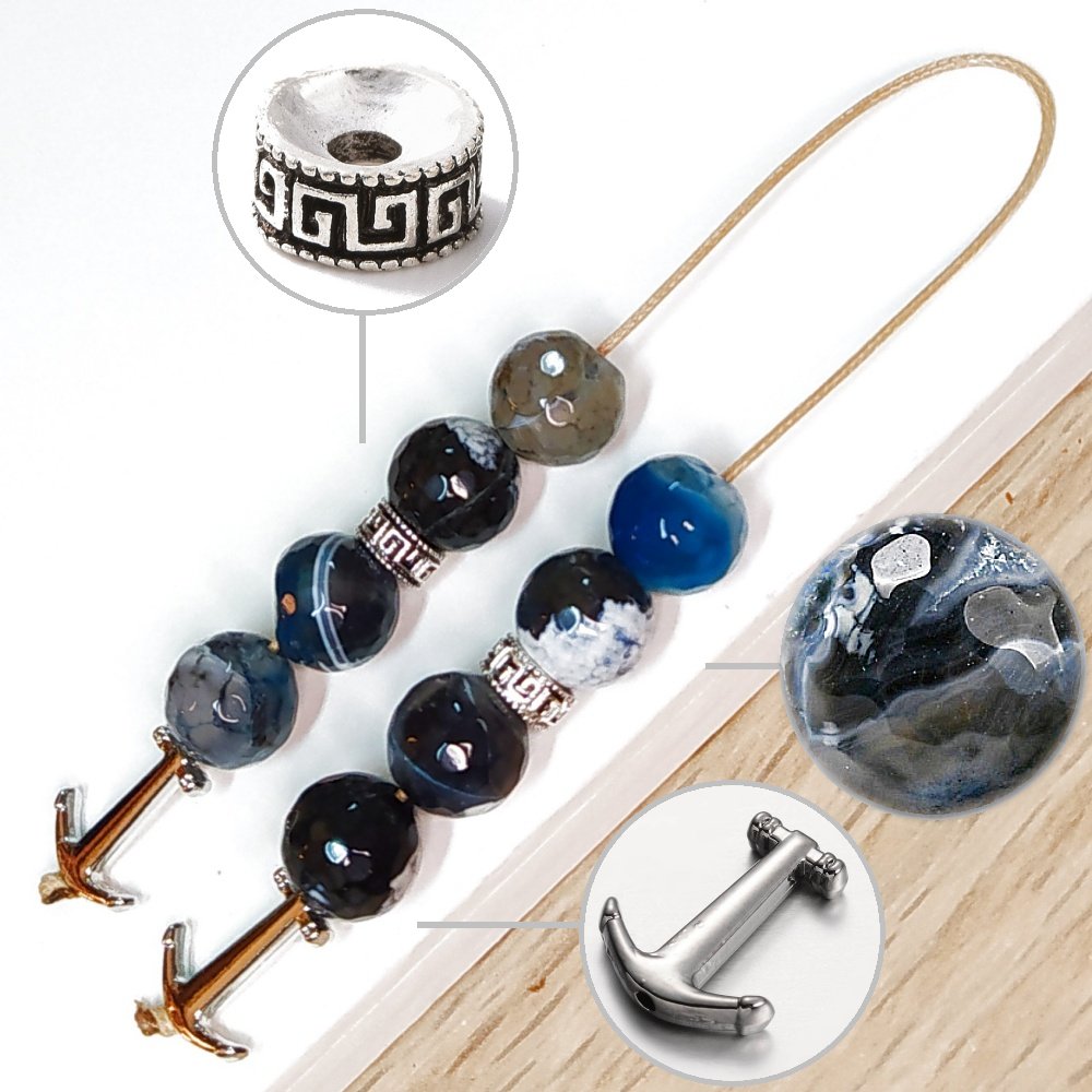 Μπεγλέρι χειροποίητο από Αχάτη / Κωδικός Προϊόντος: BR995