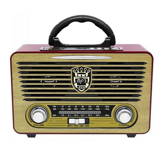 Retro Design FM Radio & Ηχείο Bluetooth / Κωδικός Προϊόντος: T115