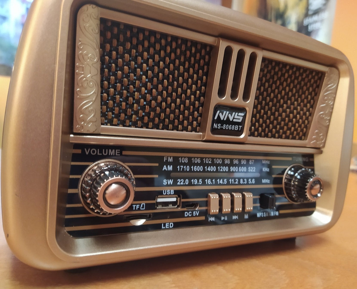 Retro Design FM Radio & Ηχείο Bluetooth / Κωδικός Προϊόντος: T101
