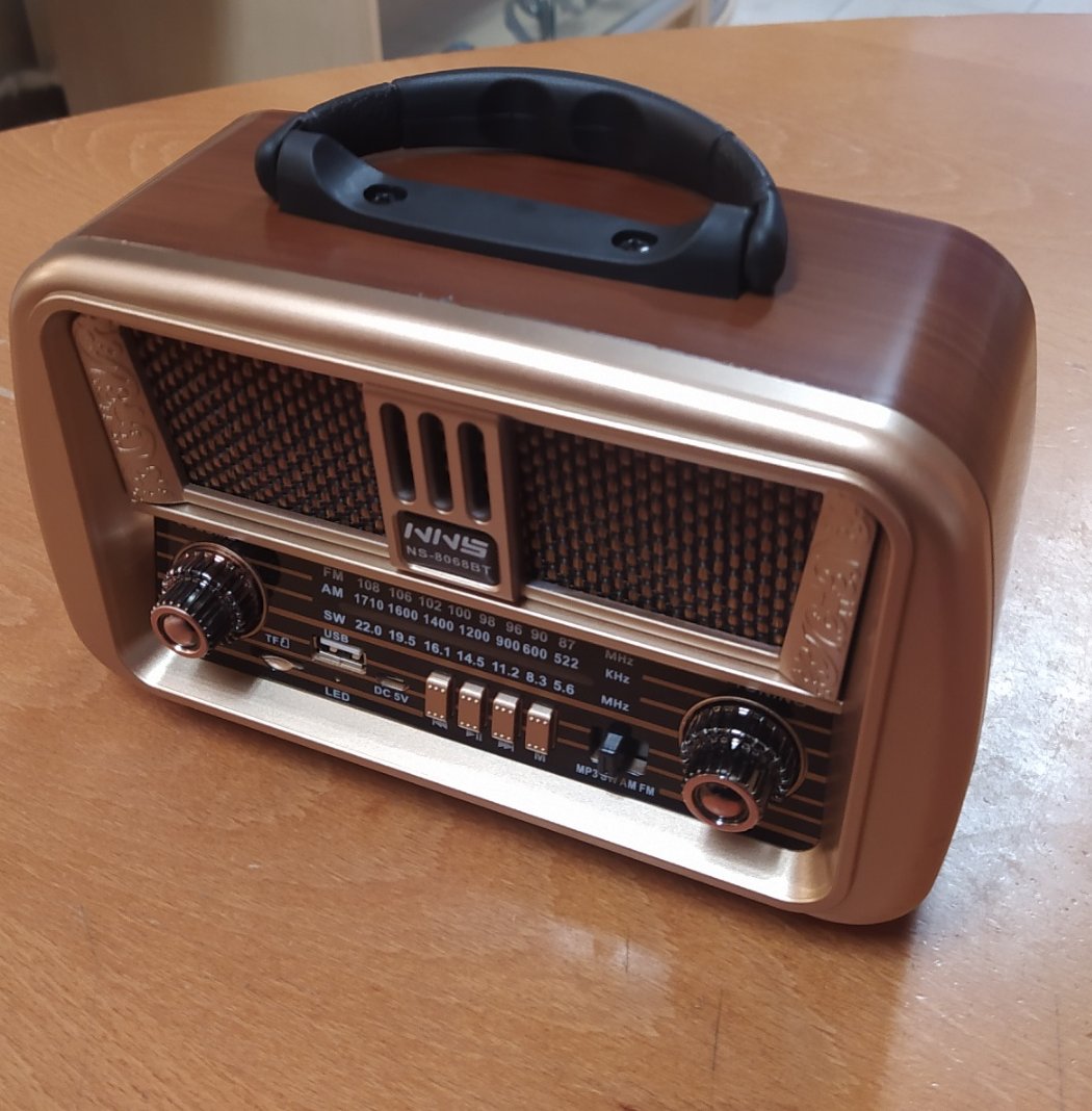 Retro Design FM Radio & Ηχείο Bluetooth / Κωδικός Προϊόντος: T101