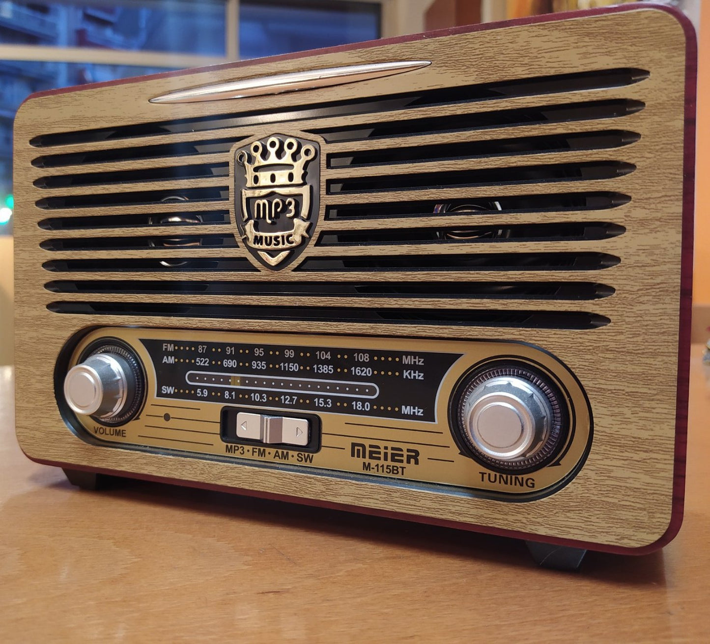 Retro Design FM Radio & Ηχείο Bluetooth / Κωδικός Προϊόντος: T115