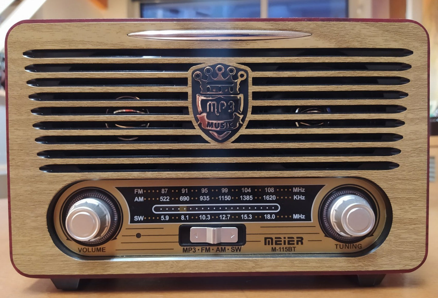 Retro Design FM Radio & Ηχείο Bluetooth / Κωδικός Προϊόντος: T115